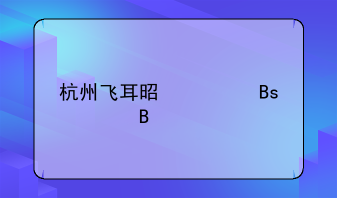 杭州飞耳是大搜车吗